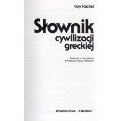 Słownik cywilizacji greckiej