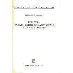 Polityka Polskiej Partii Socjalistycznej w latach 1924-1928