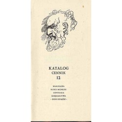 Antykwaryczny katalog-cennik. 12, Pamiętniki i wspomnienia