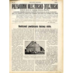 Przewodnik Mleczarsko-Jajczarski. Miesięczny dodatek do "Czasopisma Spółdzielni Rolniczych" Zjednoczenia Związków Spółdzielni Ro