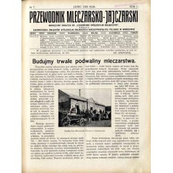 Przewodnik Mleczarsko-Jajczarski. Miesięczny dodatek do "Czasopisma Spółdzielni Rolniczych" Zjednoczenia Związków Spółdzielni Ro