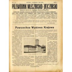 Przewodnik Mleczarsko-Jajczarski. Miesięczny dodatek do "Czasopisma Spółdzielni Rolniczych" Zjednoczenia Związków Spółdzielni Ro