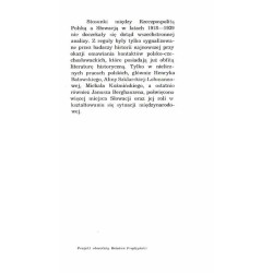 Dyplomacja polska wobec sprawy słowackiej w latach 1938-1939