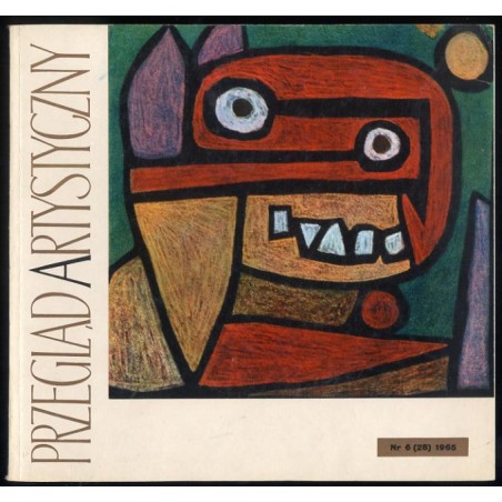 Przegląd Artystyczny. 1965. Nr 6 (28) (Październik-Grudzień 1965) / Janusz Stanny