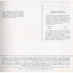 Przegląd Artystyczny. 1965. Nr 6 (28) (Październik-Grudzień 1965) / Janusz Stanny