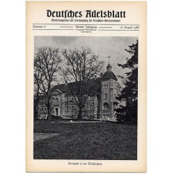 Deutsches Adelsblatt. 4. Jahrgang (1965). Nr 8 (15 VIII 1965) [Krampfer in der Westprignitz]
