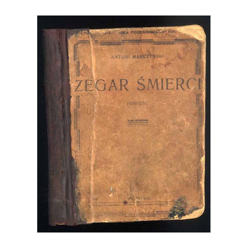 Zegar śmierci. Powieść