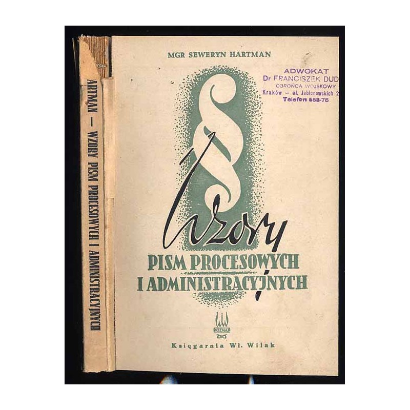 Wzory pism procesowych i administracyjnych