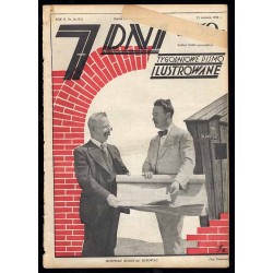 7 Dni. Tygodniowe pismo ilustrowane. R.2 (1930). Nr 24 (73) (5 czerwca 1930)