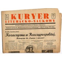 Kuryer Literacko-Naukowy. R.11 (1934). Nr 8 (19 lutego 1934). Dodatek do Nru 50 "Ilustrowanego Kuryera Codziennego"
