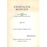 Kwartalnik Muzyczny. Organ Sekcji Muzykologów przy Związku Kompozytorów Polskich. 2vol. R.7 (IV-IX X-XII 1949) nr 26/27 [Numer p