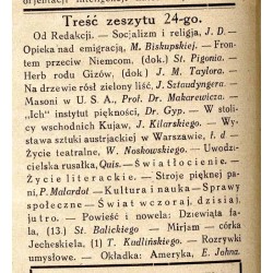 Tęcza. Ilustrowane pismo tygodniowe. R.4 (1930). Z. 24 (14 czerwca 1930) / Edmund John / Włocławek / masoneria Detroit