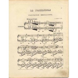 La Sonnambule. Fantaisie Brillante. Op. 27