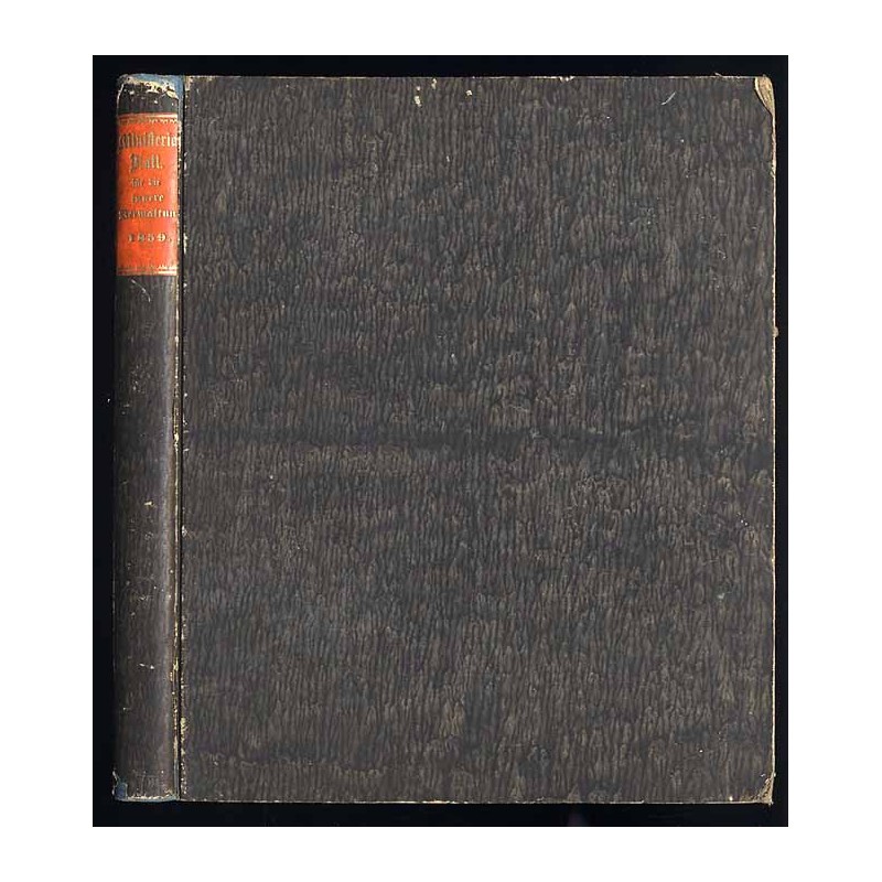 Ministerial-Blatt für die gesammte innere Verwaltung in den Königlich Preußischen Staaten. 20. Jahrgang (1859). Nr 1-11