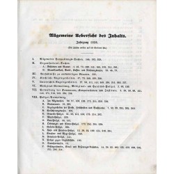 Ministerial-Blatt für die gesammte innere Verwaltung in den Königlich Preußischen Staaten. 20. Jahrgang (1859). Nr 1-11