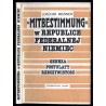 "Mitbestimmung" w Republice Federalnej Niemiec. Geneza. Postulaty. Rzeczywistość