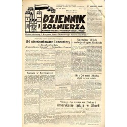 Dziennik Żołnierza. [...] Pismo żołnierzy I. Korpusu Panc.-Motorowego. R.3 (1942). Nr 142 (675) (19 października 1942)