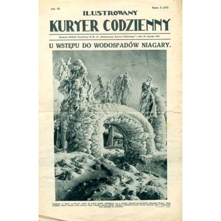 Ilustrowany Kurier Codzienny. Bezpłatny dodatek tygodniowy "Ilustrowanego Kuriera Codziennego" do nr 23. R.3 (1927). Nr 4 (105)
