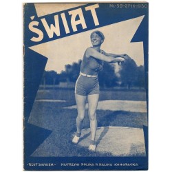 Świat. Pismo tygodniowe ilustrowane. R.25 (1930). Nr 39 (27 września 1930)