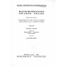 Klucze do oznaczania owadów Polski. Cz.19: Chrząszcze - Coleoptera. Z.85: Zalęszczycowate-Oedemeridae