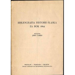 Bibliografia historii Śląska za rok 1964