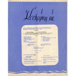 Kochajmy się. Rewia w 2 częściach w 15 obrazach