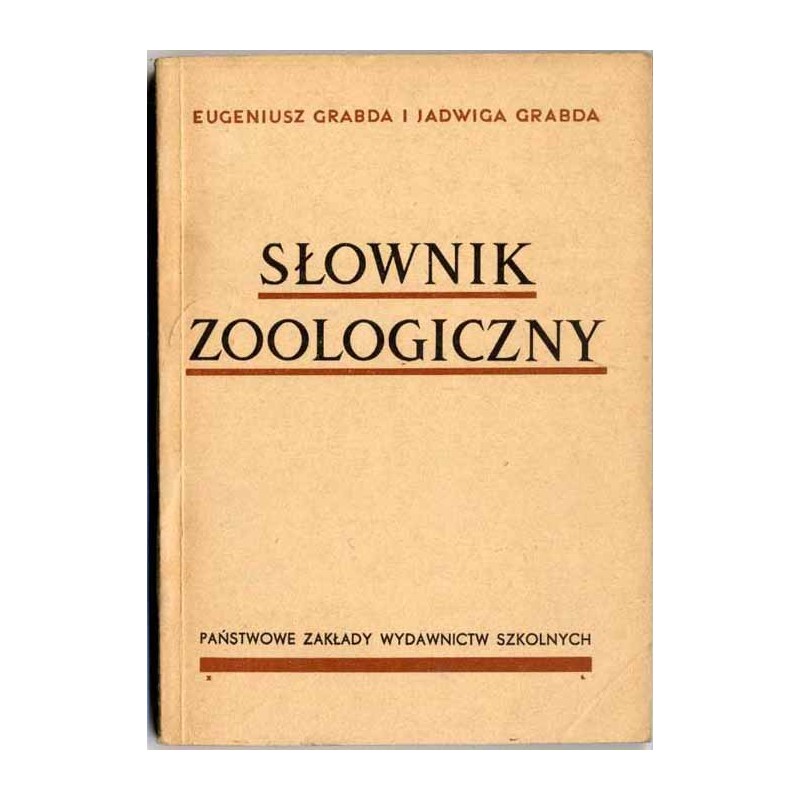 Słownik zoologiczny