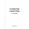 Pamiętnik Cieszyński. T.10: 1995