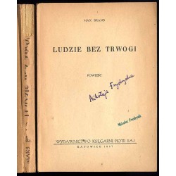 Ludzie bez trwogi. Powieść