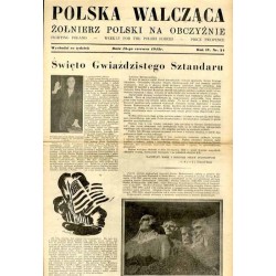 Polska Walcząca - Żołnierz polski na obczyźnie. Fighting Poland. Weekly for the Polish Forces. R.4 (1942). Nr 24 (13 czerwca 194