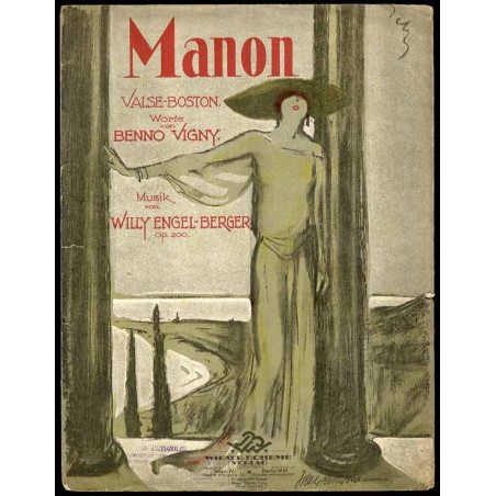 Manon. Lied und Valse boston. Op. 200