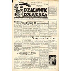 Dziennik Żołnierza. [...] Pismo żołnierzy I. Korpusu Panc.-Motorowego. R.3 (1942). Nr 154 (687) (3 listopada 1942)