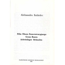 Filia Obozu Koncentracyjnego Gross-Rosen Arbeitslager Brünnlitz
