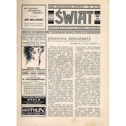 Świat. Pismo tygodniowe ilustrowane. R.24 (1929). Nr 33 (17 sierpnia 1929)