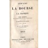Annuaire de la Bourse et de la Banque. 1857. B.3: Guide universel des capitalistes et des actionnaires