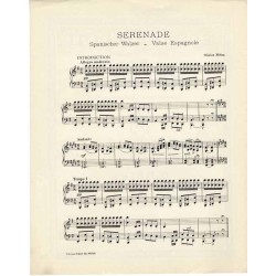Serenade. Spanischer Walzer - Valse Espagnole