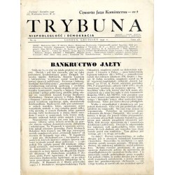 Trybuna. Niepodległość i Demokracja. 1947. Nr 12 (Grudzień 1947)