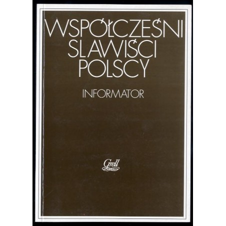Współcześni slawiści polscy. Informator