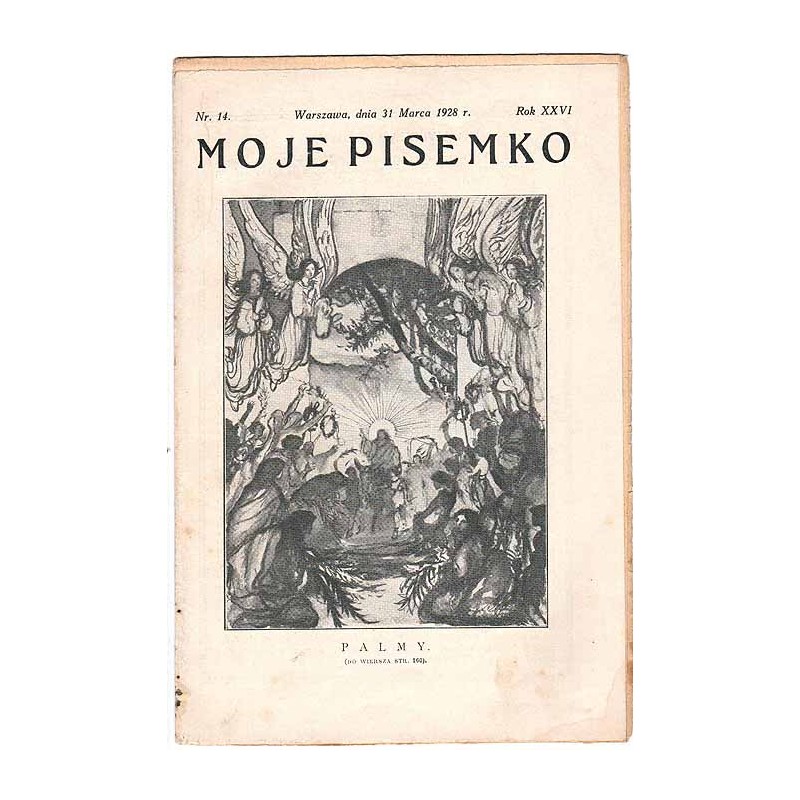Moje Pisemko. R.26 (1928). Nr 14 (31 marca 1928)