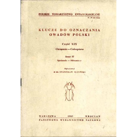 Klucze do oznaczania owadów Polski. Cz.19: Chrząszcze - Coleoptera. Z.57: Spichrzele - Silvanidae