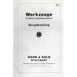 Werkzeuge für Metall- und Holzbearbeitung. Hauptkatalog. Nr. 7
