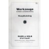 Werkzeuge für Metall- und Holzbearbeitung. Hauptkatalog. Nr. 7