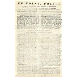 Ku Wolnej Polsce. Biuletyn codzienny Armii Polskiej na Wschodzie. (1943). Nr 205 (5 kwietnia 1943)