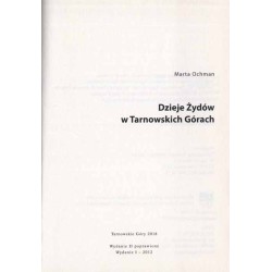 Dzieje Żydów w Tarnowskich Górach