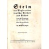Stein. Der Wegbereiter deutscher Freiheit und Einheit zum 100. Todestage am 29. Juni 1931. Ein Gedenkbuch