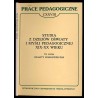 Studia z dziejów oświaty i myśli pedagogicznej XIX-XX wieku