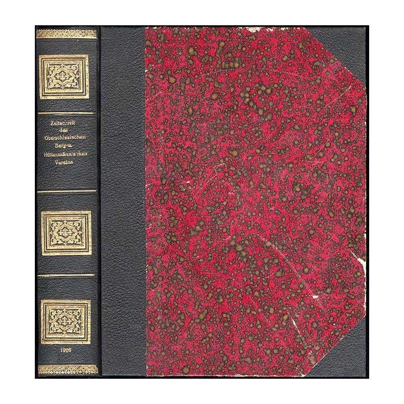 Zeitschrift des Oberschlesischen Berg und Hüttenmaschinen Vereins. 65. Jahrgang (1926). H.1-12 (komplet)