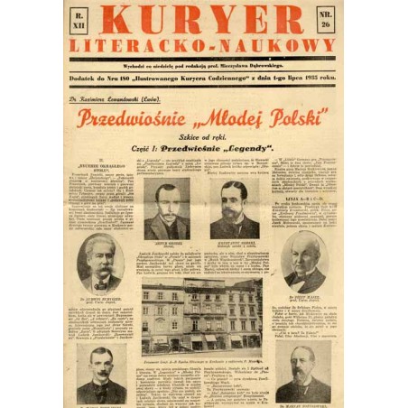 Kuryer Literacko-Naukowy. R.12 (1935). Nr 26 (1 lipca 1935)