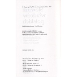 Słownik władców polskich