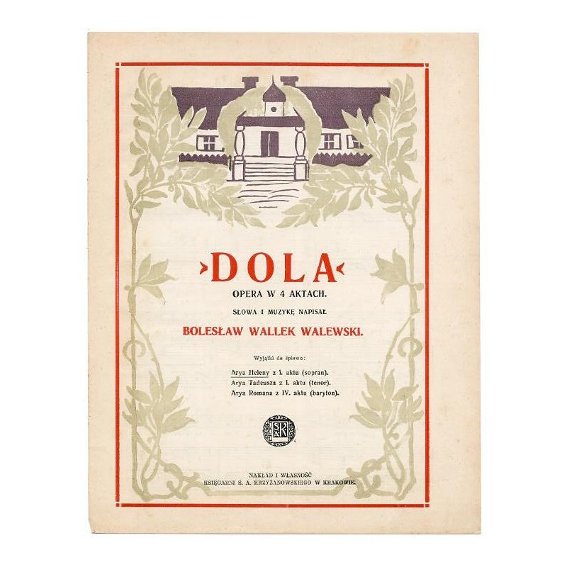 "Dola" Opera w 4 aktach. Arja Heleny z I. aktu (sopran)